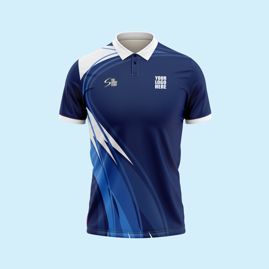 Blue Swan Customized Cricket Team Jersey Design - Main Image