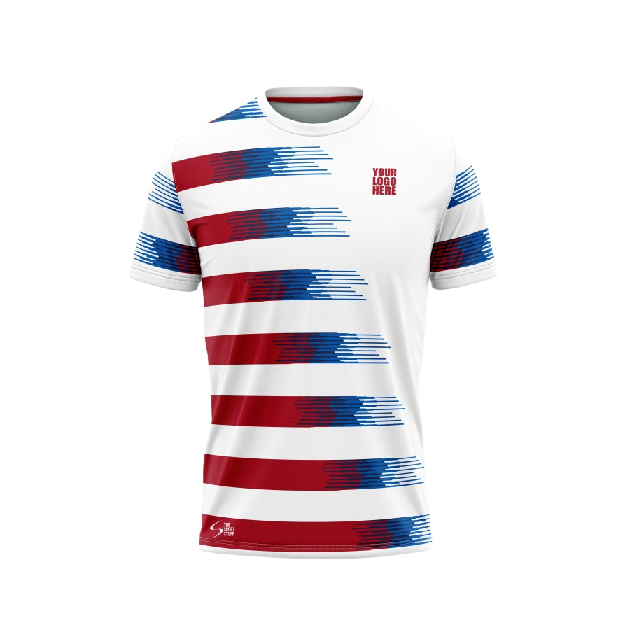 Brick Red Customized Football Team Jersey Design