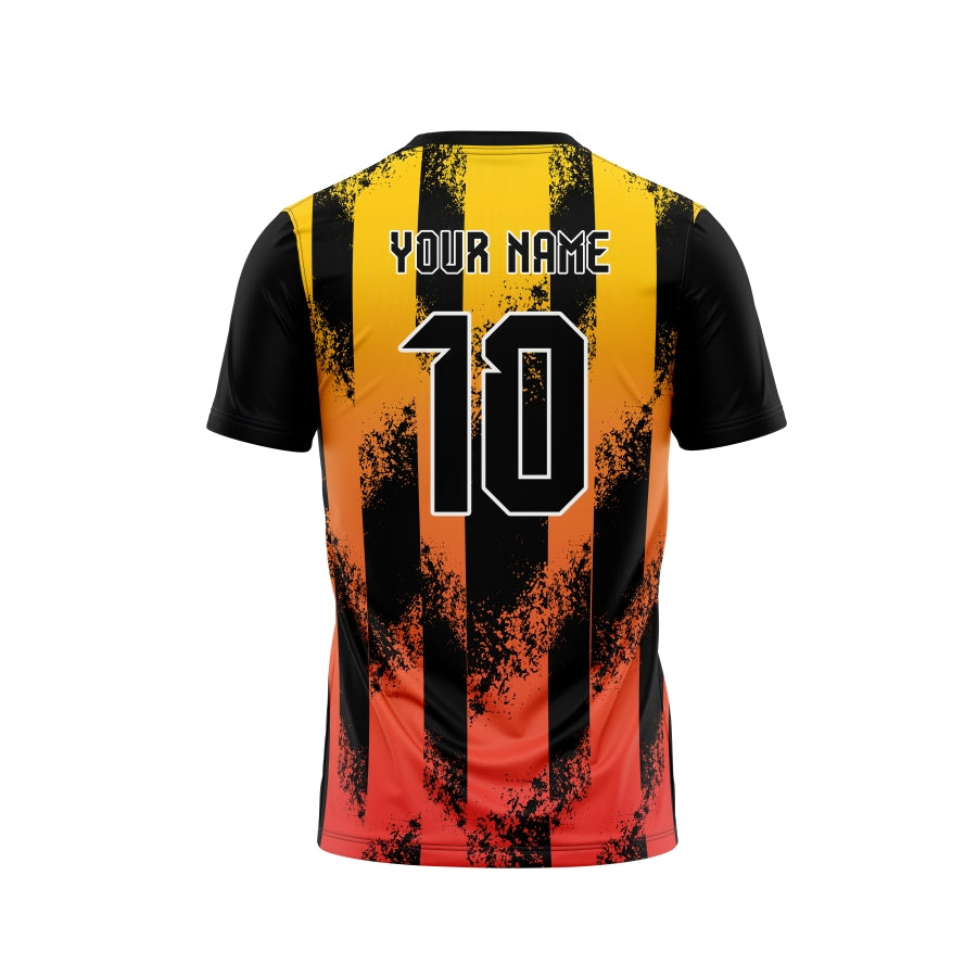 Mikado Yellow Customized Football Team Jersey Design Customized