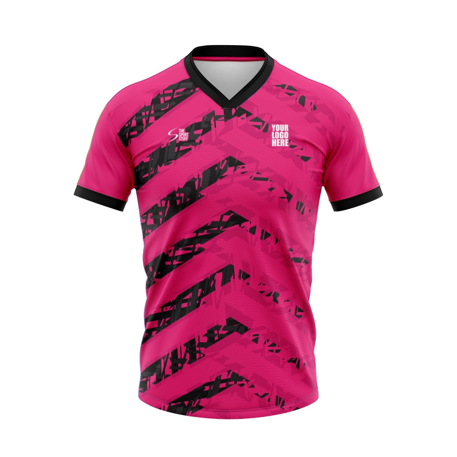 Pink Colour Kabaddi Jersey Pink Direction Custom Football Jersey