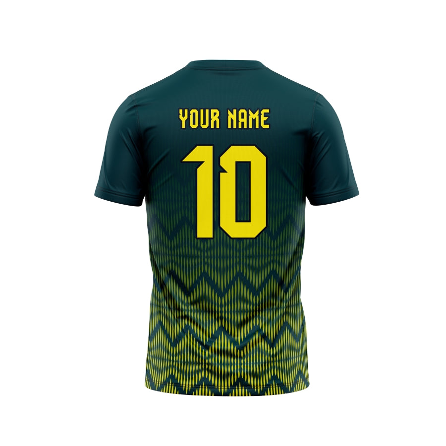 Sherpa Green Customized Football Team Jersey Design Customized