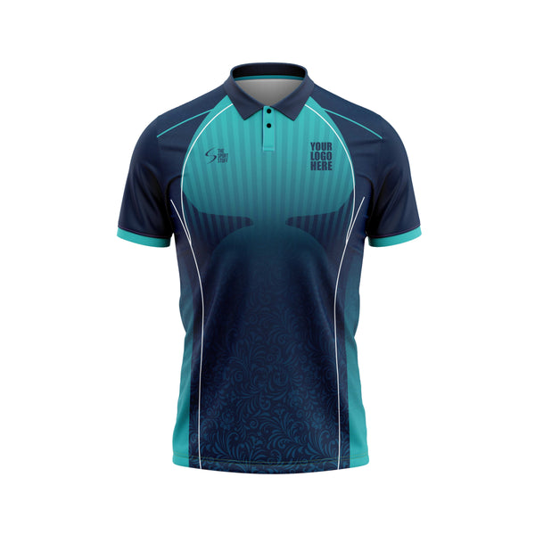 Aqua Shower Cricket Custom Jersey - The Sport Stuff