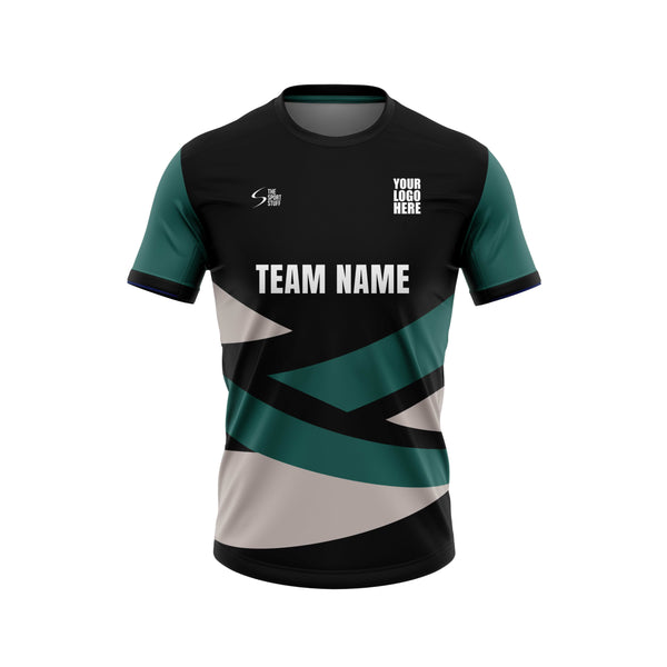 Dark Sea Green Football Custom Jersey - The Sport Stuff