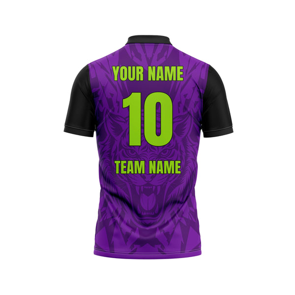Purple Roar Cricket Custom Jersey - The Sport Stuff