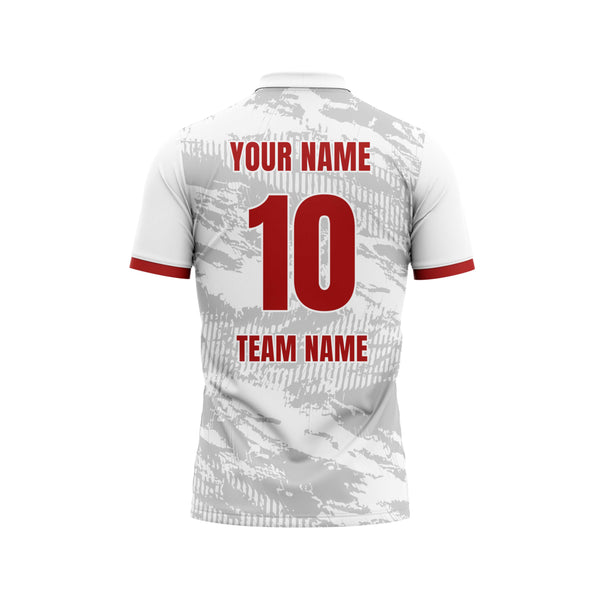 Red Bull Cricket Custom Jersey Back - The Sport Stuff
