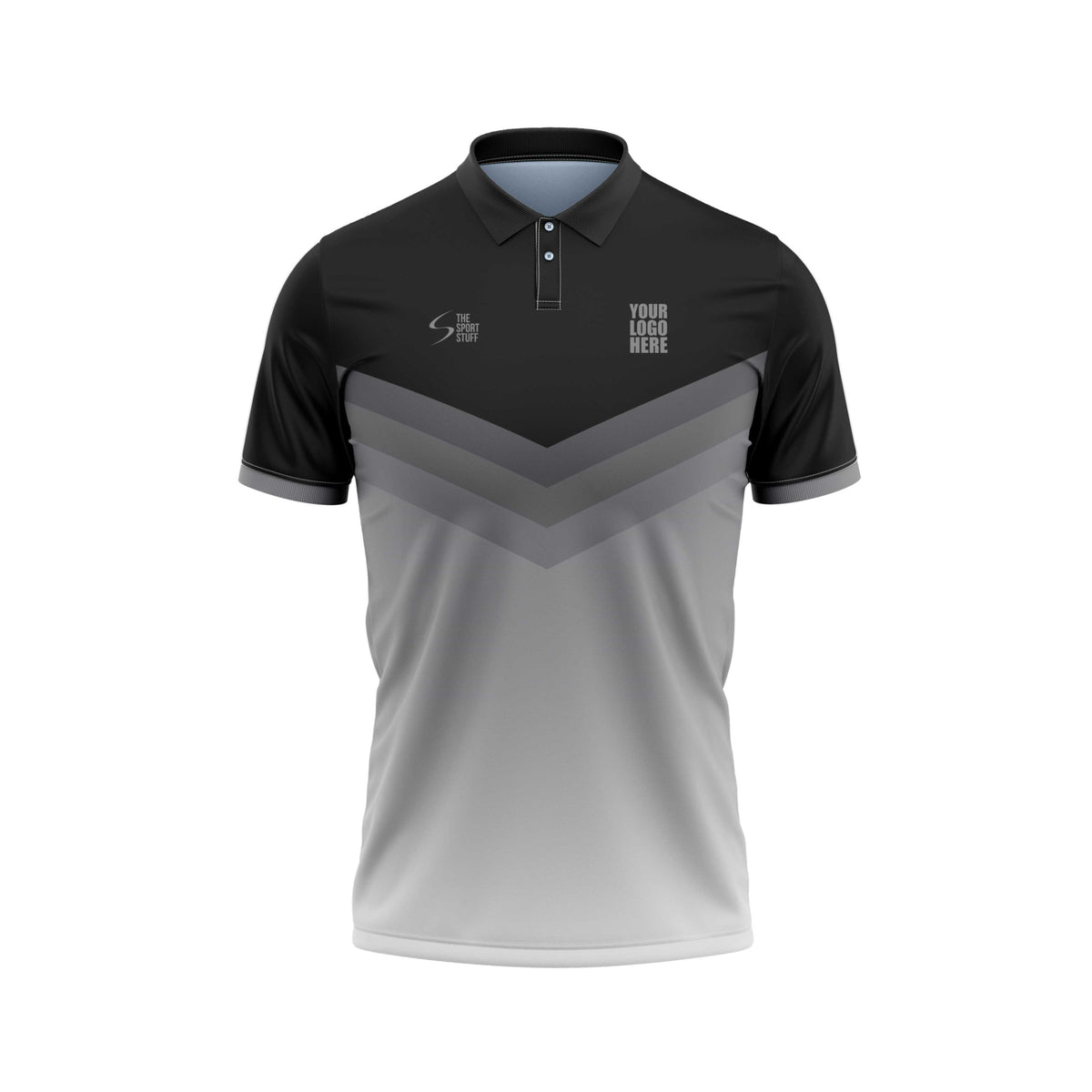 Grey Collared Jersey main image 1