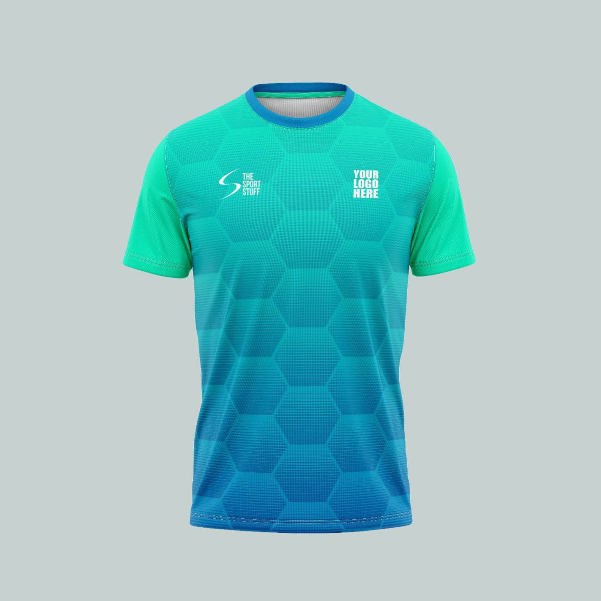 Honey Teal Customized Football Team Jersey Design Customized Football