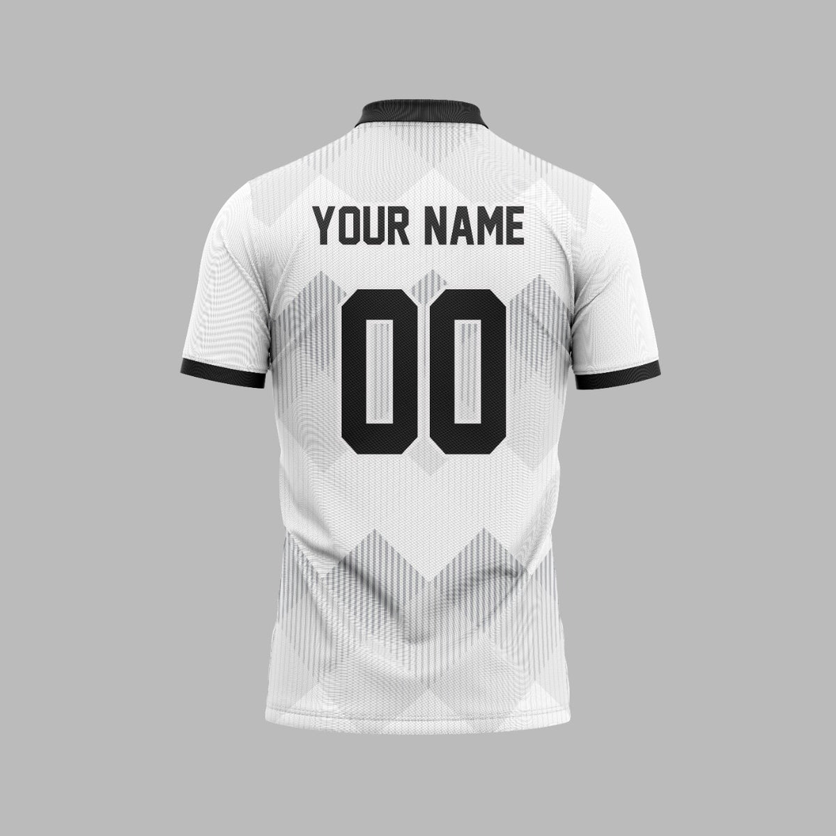 Quadra White Customized Cricket Team Jersey Design Customized Cricket