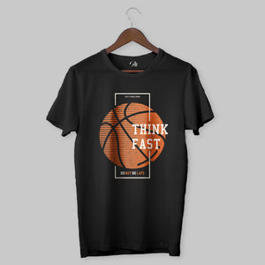 Think Fast Basketball T Shirt - TheSportStuff