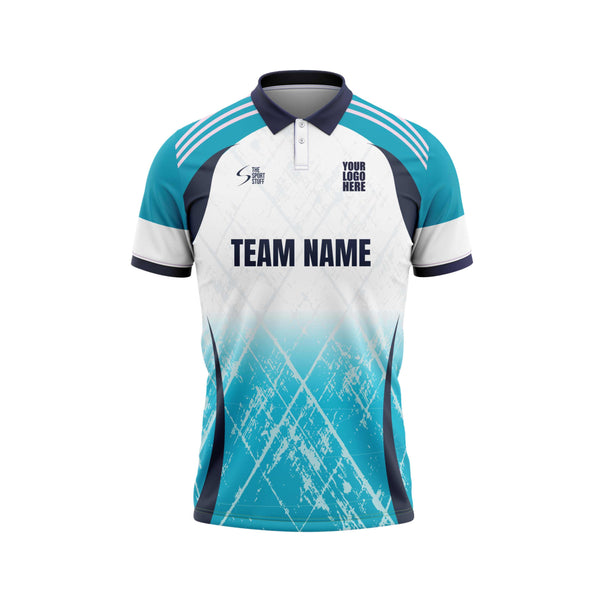 Arctic Pulse Cricket Custom Jersey Front - The Sport Stuff