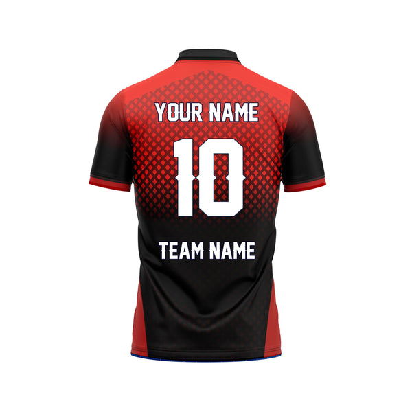 Dragon Strike Cricket Custom Jersey Back - The Sport Stuff
