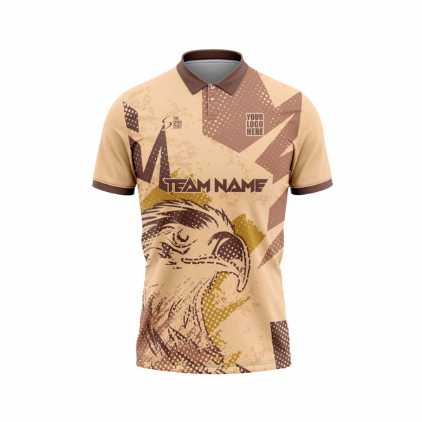 Eagle Strike Cricket Custom Jersey Front Design - The Sport Stuff