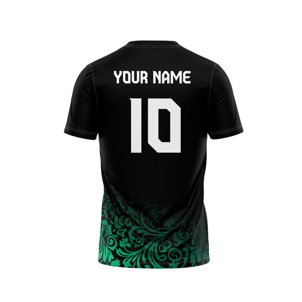 Emerald Rally Badminton Custom Jersey Back - The Sport Stuff