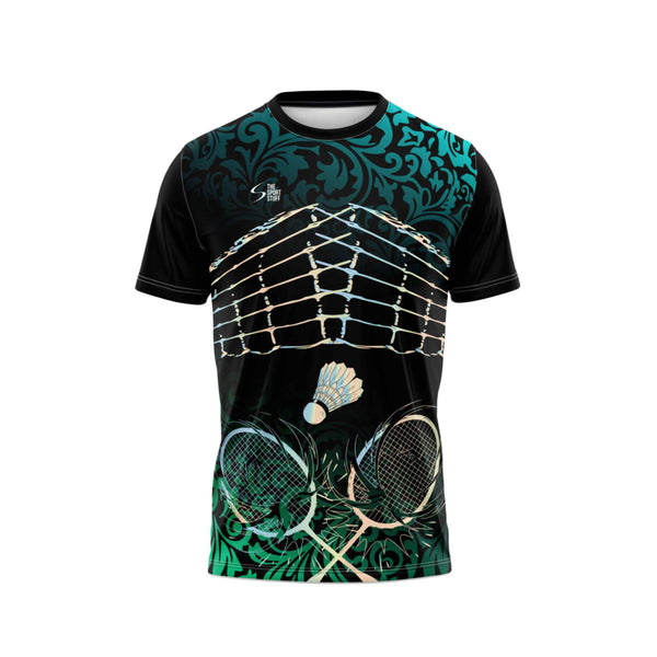 Emerald Rally Badminton Custom Jersey Front - The Sport Stuff