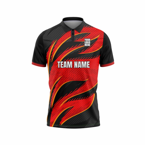 Firetrail Custom Cricket Jersey Front Design - The Sport Stuff