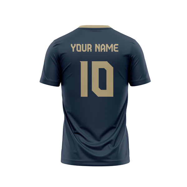 Golden Shuttle Badminton Custom Jersey Back - The Sport Stuff