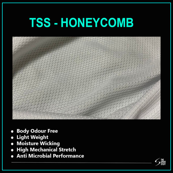 Honey Comb Customized Football Team Jersey Design
