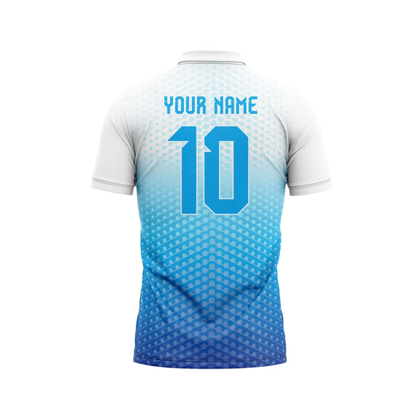 Aqua Bubbles Customized Cricket Team Jersey Design - TheSportStuff