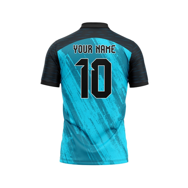 Aqua Splash Customized Cricket Team Jersey Design - The Sport Stuff