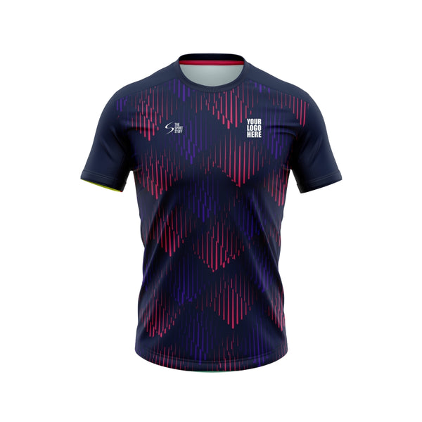 Bella Pink Customized Football Team Jersey Design - TheSportStuff