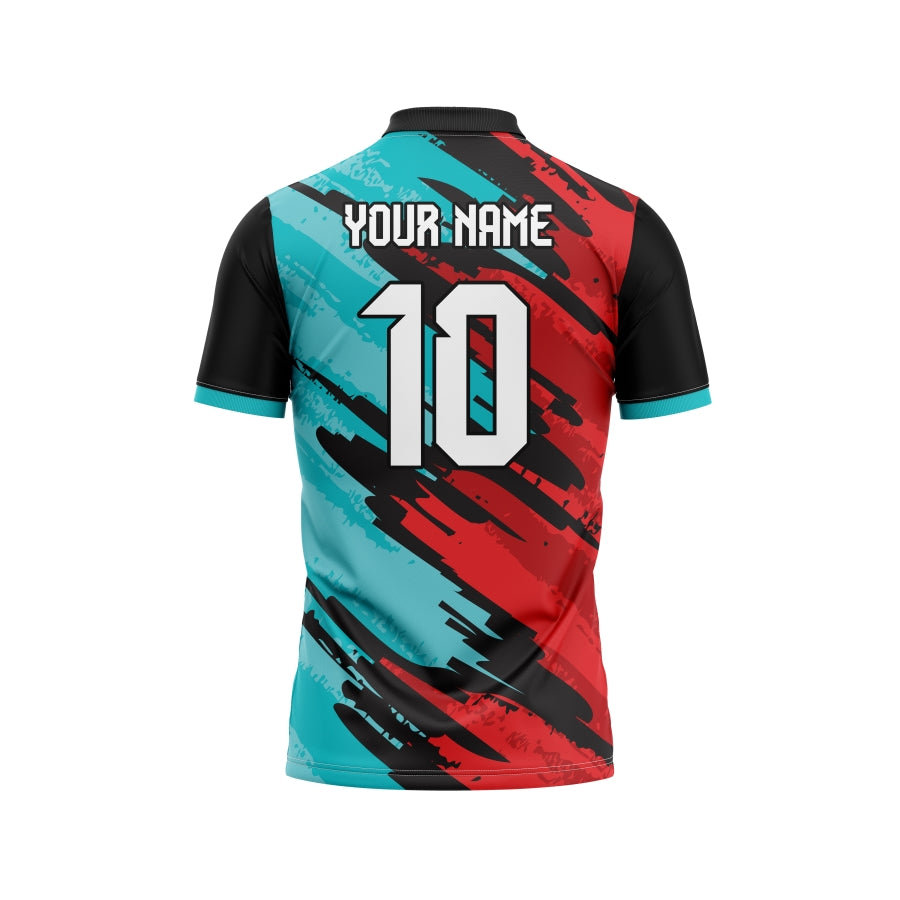 Bondi Blue Customized Cricket Team Jersey Design Customized
