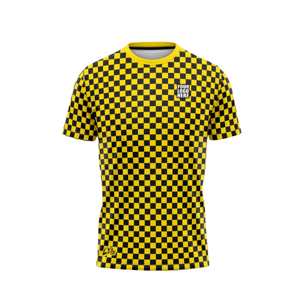 Chess Pattern Customized Football Team Jersey Design - TheSportStuff