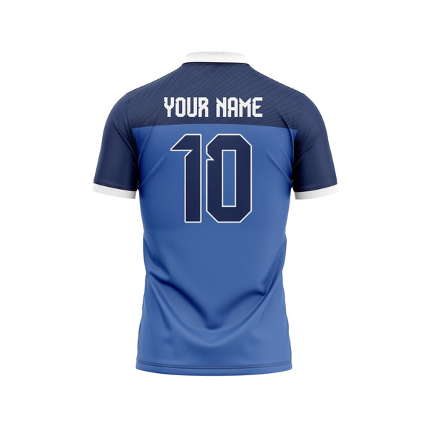 Estate Blue Custom Cricket Jersey Design - The Sport Stuff