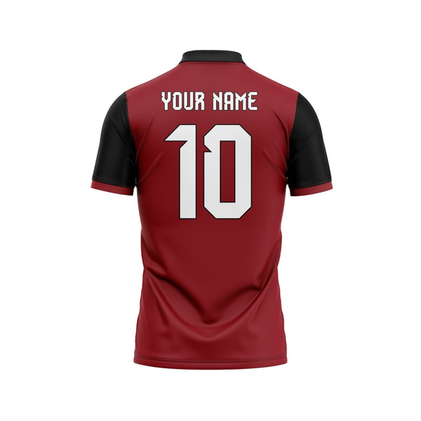Fire Brick Customized Cricket Team Jersey - The Sport Stuff