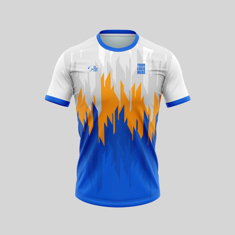 Flames Customized Football Team Jersey Design - TheSportStuff
