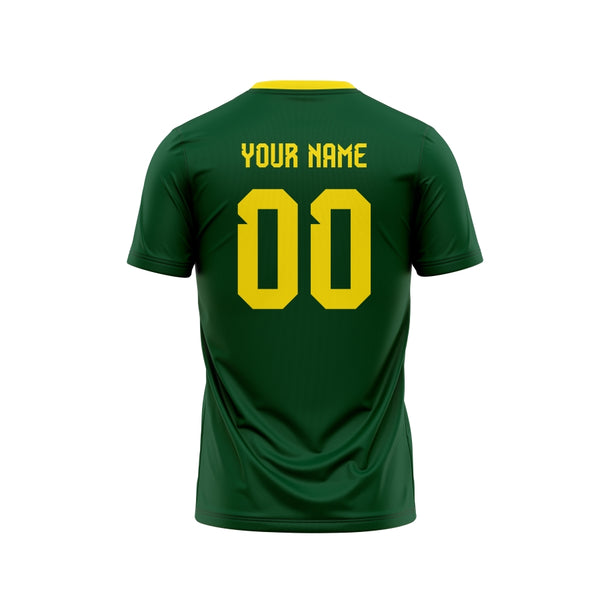 Green Bull Customized Football Team Jersey Design - The Sport Stuff