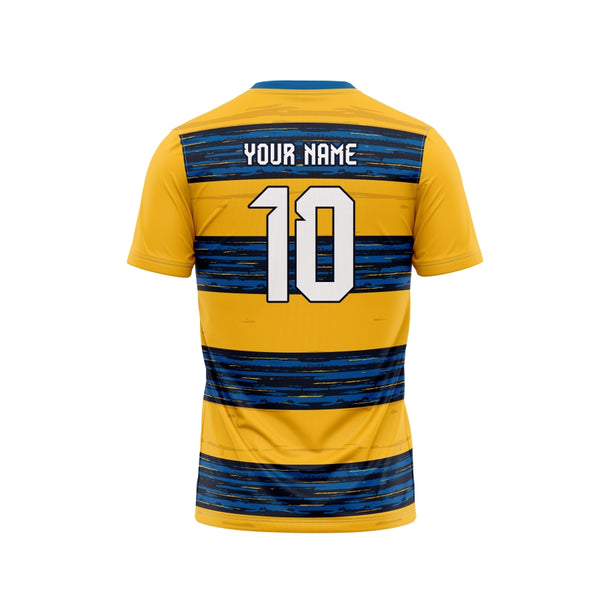 Mango Stripes Customized Football Team Jersey Design - TheSportStuff