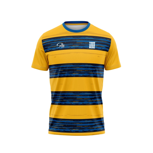 Mango Stripes Customized Football Team Jersey Design - TheSportStuff