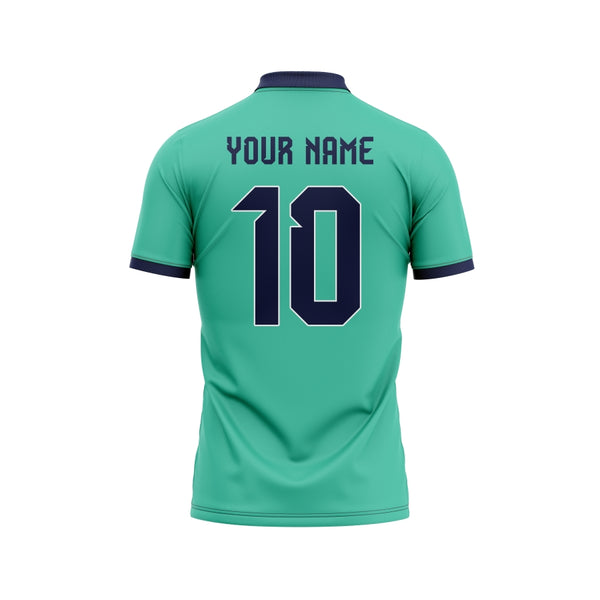 Mint Blue Custom Cricket Jersey - The Sport Stuff