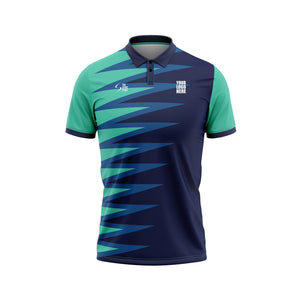 Mint Blue Custom Cricket Jersey - The Sport Stuff