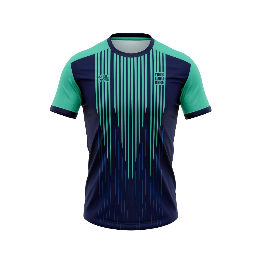 Mint Drop Custom Football Jersey - The Sport Stuff