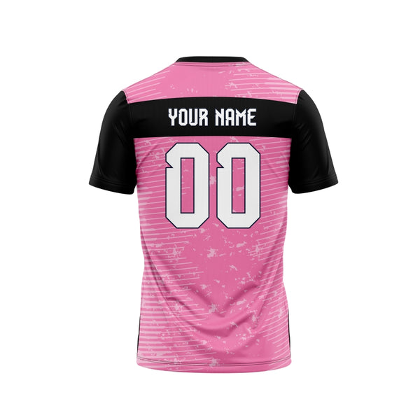 Persian Pink Customized Football Team Jersey Design - TheSportStuff