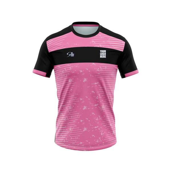 Persian Pink Customized Football Team Jersey Design - TheSportStuff