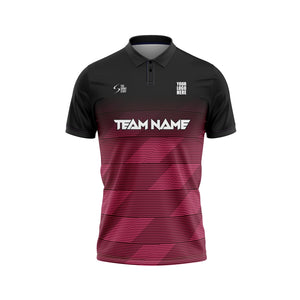 Persian Plum Custom Cricket Jersey Design - The Sport Stuff