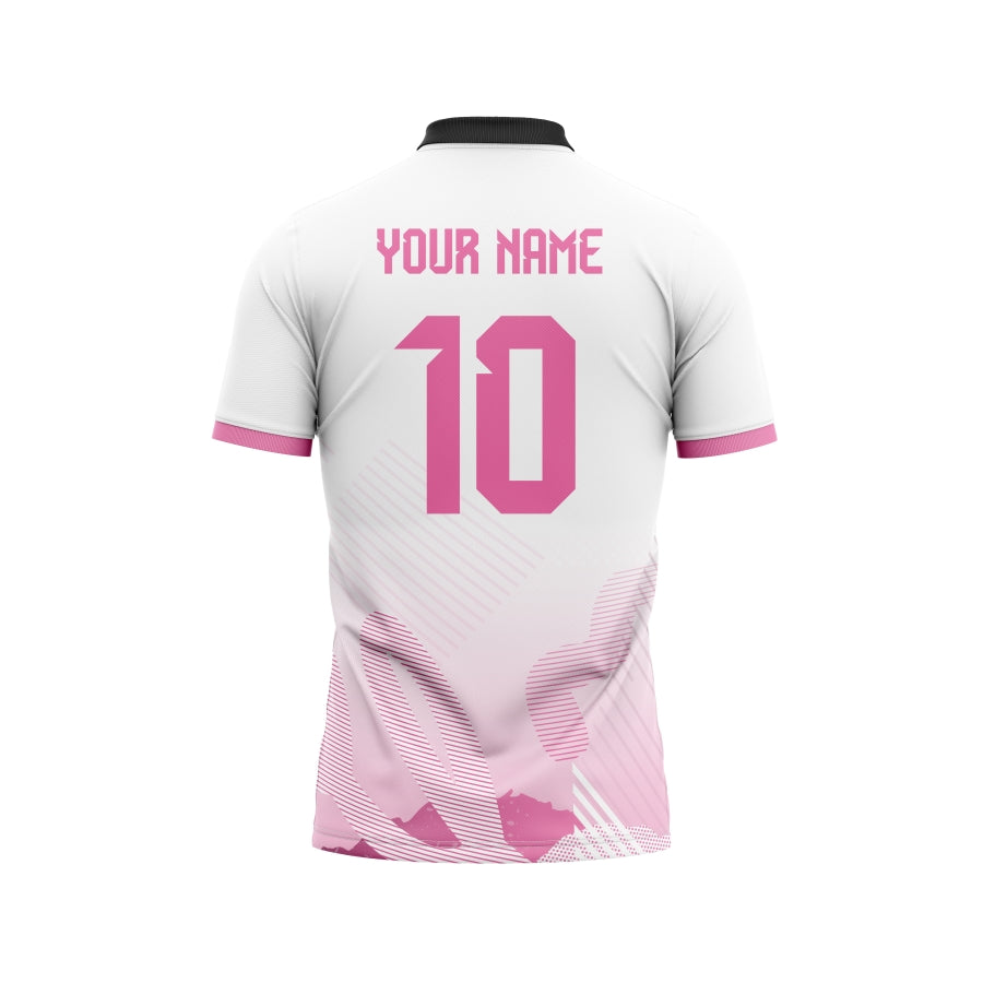 Pink Black Diamond Custom Cricket Jersey Design Customized