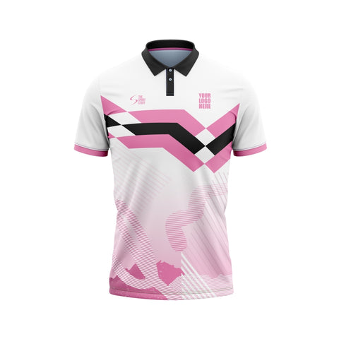 Pink Black Diamond Custom Cricket Jersey Design - The Sport Stuff