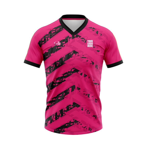 Pink Direction Custom Football Jersey - The Sport Stuff