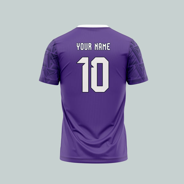 Purple Ice Customized Football Team Jersey Design - TheSportStuff