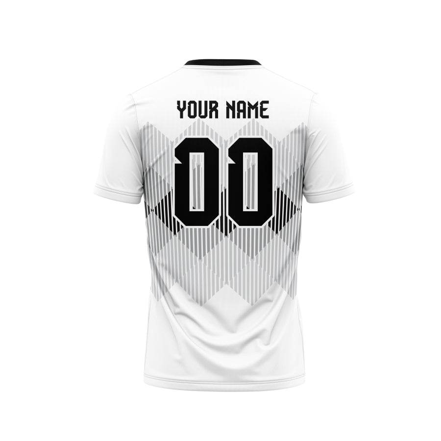 Quadra Stripes Customized Football Team Jersey Design Customized