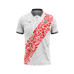 Red Stones Custom Cricket Jersey Design - The Sport Stuff
