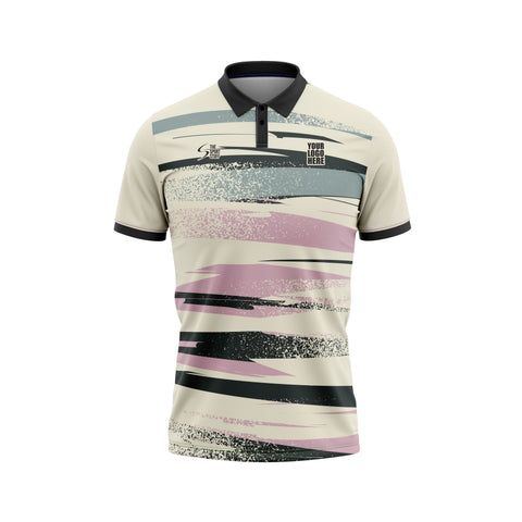 Sand Pearl Customized Cricket Team Jersey Design - TheSportStuff