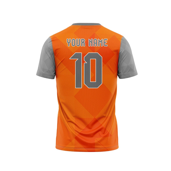 Steel Orange Custom Football Jersey - The Sport Stuff