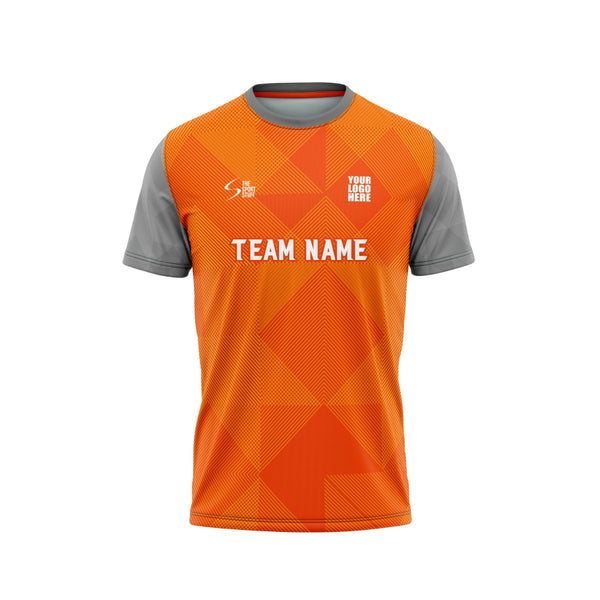 Steel Orange Custom Football Jersey - The Sport Stuff