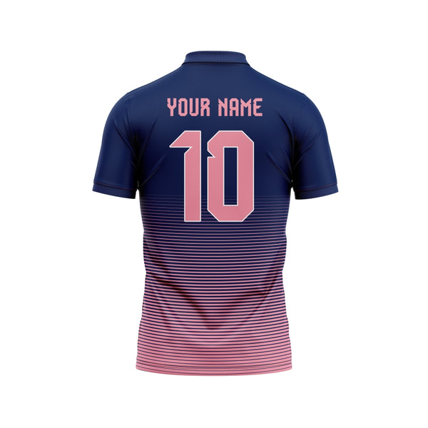 Warm Pink Customized Cricket Team Jersey Design - TheSportStuff