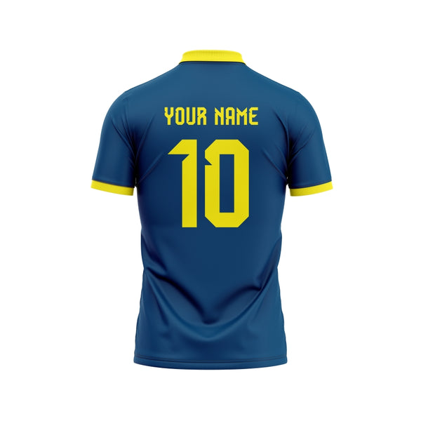 Yellow Box Customized Cricket Team Jersey Design - TheSportStuff