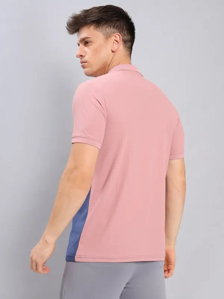 Technosport Dusty Rose Dri Fit Polo T-Shirt